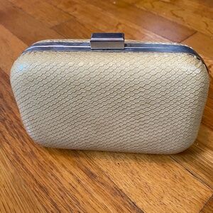 Style & Co Snakeskin Clutch